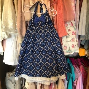 Janie & Jack Greek Isles Santorini Halter Dress 5